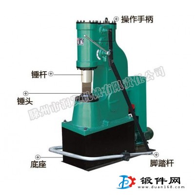 即買即用 免安裝 C41-40kg帶底座空氣錘 打鐵機(jī)器