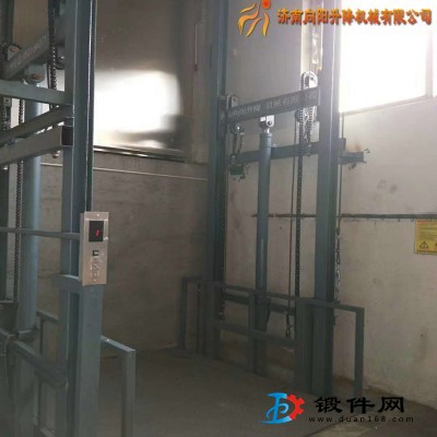 邯鄲導(dǎo)軌式升降機固定液壓升降平臺廠房專用貨物電梯